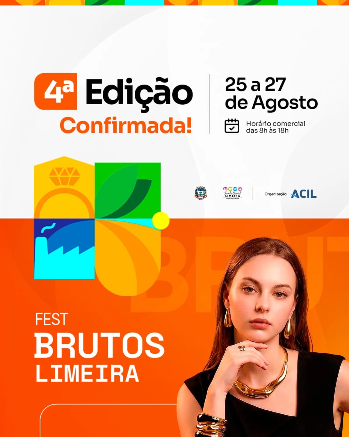 Fest Brutos Limeira, 4ª edição, 25 a 27 de agosto de 2026